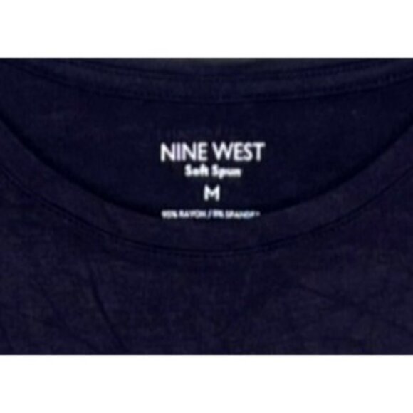 Nine West Year of the Spider Cold Band Tee Top Soft Spun Size M - Picture 4 of 6